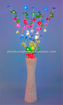 3d led light flower for indoor decoration