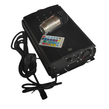 RGBW 100W LED Fiber Optic Light Engine with DMX and RF Remote Control