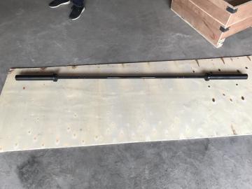 700LB men's training bar with black hard chromed