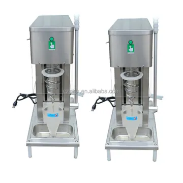 Small Fruit Ice Cream Blending Mixer Machine - Swirl Ice Cream Blender