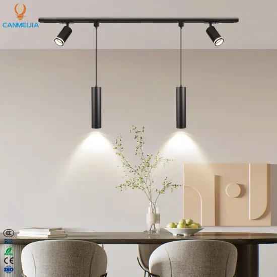 Linear Cylindrical Chandelier LED Pendant Light for Dining Room and Hotel/Kitchen