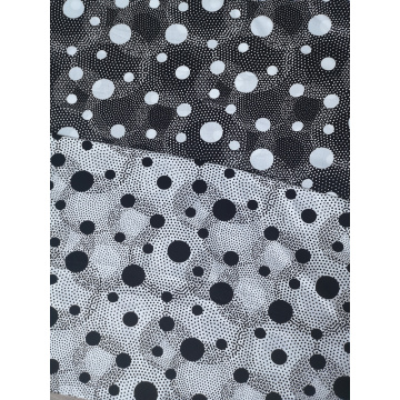 Dots Rayon Challis 30S Tela para impresión de chorro de aire