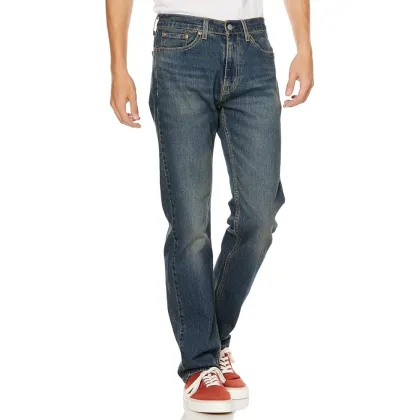 Washed Denim Customizable Men's Loose Jeans Trousers