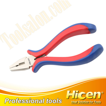 Mini Bi-color PP+TPR Handle Comination Pliers