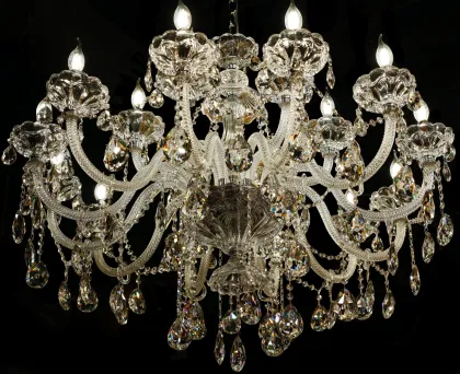 Brand New Classic 33" Crystal Chandelier - High Quality