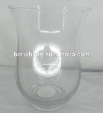 crystal clear hurricane candle holder