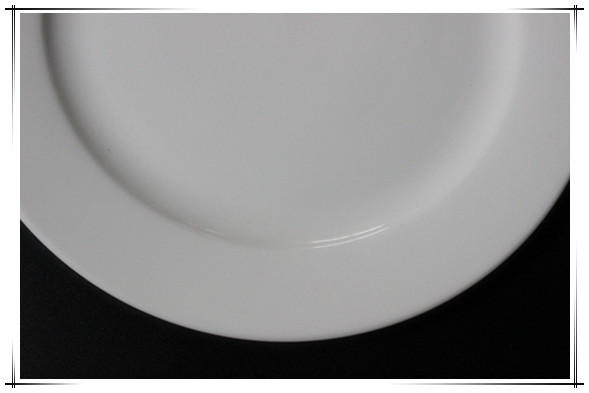 White ceramic dish