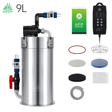 WEEKAQUA ES900 9L Smart Double Control Frequency Conversion Stainless Steel Filter System