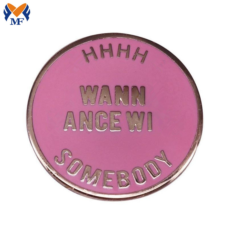 Whitney Houston Pin Badge