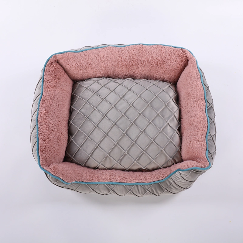 Blue развернутая кровать домашнего животного нового стиля изготовленного собачьего продукта