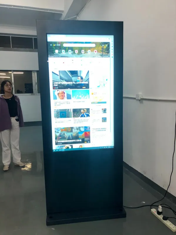 Outdoor Advertising Signage Self-Service Kiosk for Restaurants
