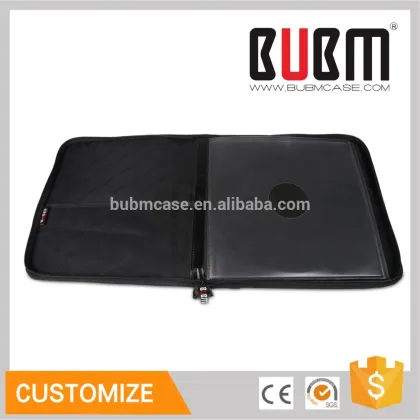 BUBM PU leather roomy record bag practical durable DJ record bags vinyl record storage