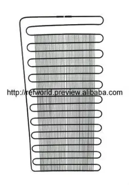 BLACK WIRE CONDENSER/Fin condenser for refrigeration system