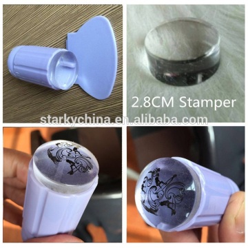 2016 Nail Art Template Stamping Stamp Tools Scraping Knife Set clear nail stamper nail polish stamp