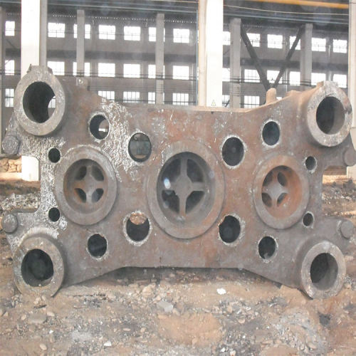 Large hydraulic press castings