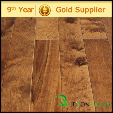 Solid birch flooring hardwood flat surface UV finished/Unfinished hot sale