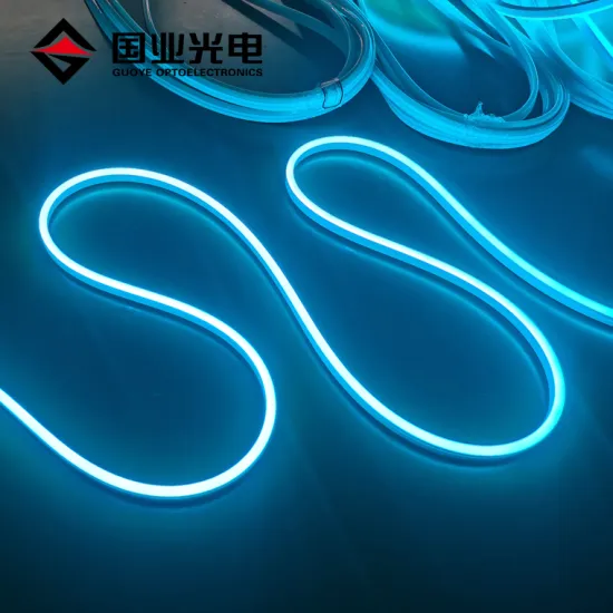 Top Quality 24V IP67 Waterproof Baby Blue Neon LED Flex