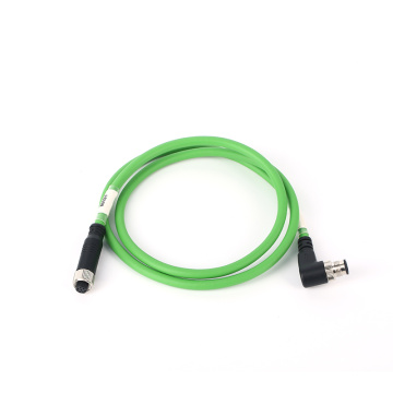 Industrial PVC M5 Circular Connectors Cable