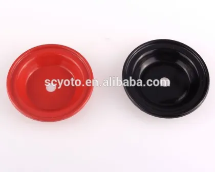Fabric rubber diaphragm for valves