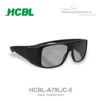 Circular polarized 3d glasses