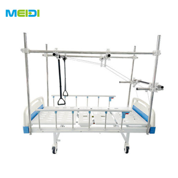 High Quality Orthopedic Traction Bed with Split Leg Manual Therapy Metal Frame