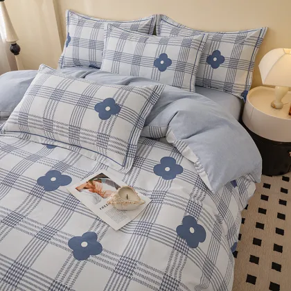 Morning Blossoms In The Evening four-piece bedding set