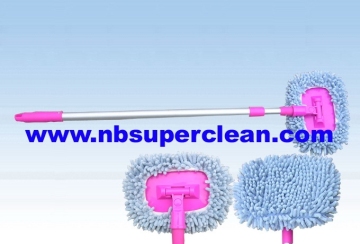 Microfiber Chenille Extendable Car Duster, Brush Car Wash Mop