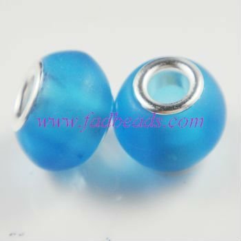 frosted glass beads