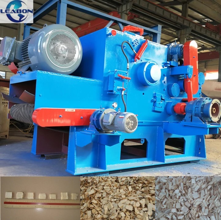 CE Certified 10-20mm Biomass Wood Tree Crusher Chipper Drum Machine