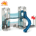 Castle Outdoor Playground Equipment Stainless Steel