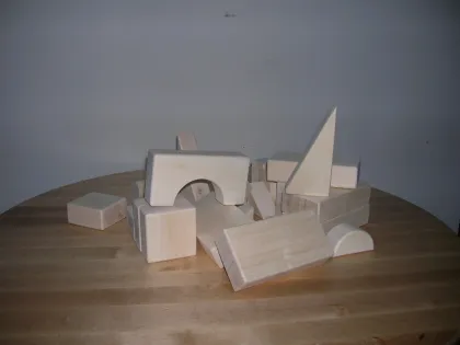 wooden bricks