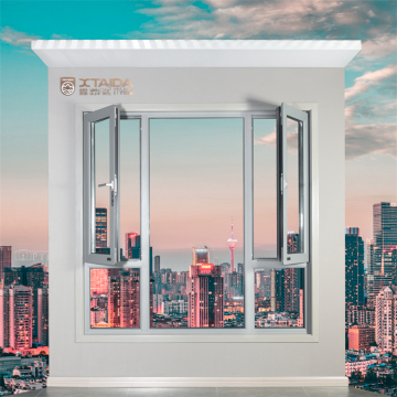 Custom Steel Windows: Casement Insulated Doors with Security Mesh