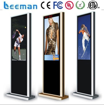 wall digital advertising display Leeman P4 SMD touch screen ad display