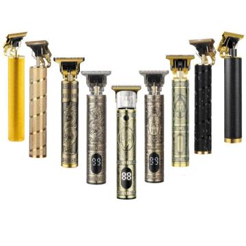 Wholesale Waterproof Rechargeable Hair Cutting Machines: Professional Men's Hair Trimmers and Beard Clippers with Zero Clearance Technology