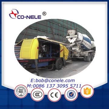 Diesel engine concrete pump
