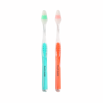 Spazzolino da denti setole colorate per adulti