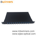 1U 24 Cores LC Fiber Optic Termination Box Patch Panel