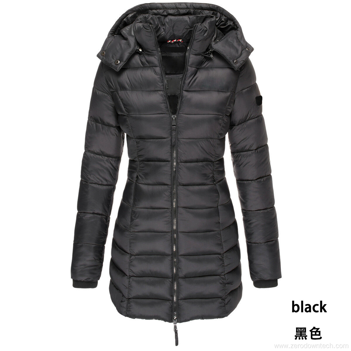 Women long winter jacket coat