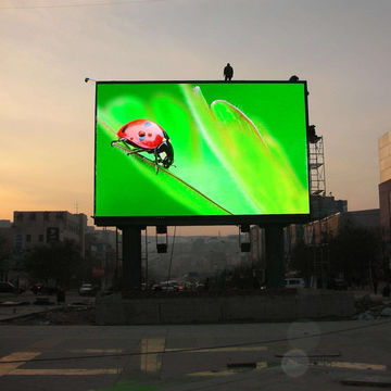 HD Solar-Powered LED Billboard Rental for Highway Advertising