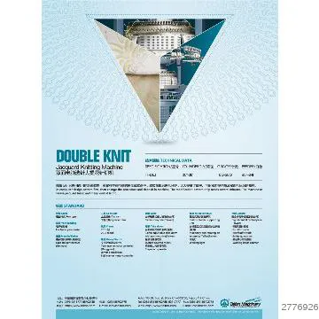 Double Mini Jacquard Knitting Machine