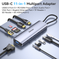 USB 3.0 2.0 منافذ متعددة محول HDMI RJ45