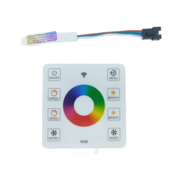 DC5V 12V 24V RGB LED Controller for WS2801 WS2811 WS2812B - Dream Color RGBW LED Pixels Controller