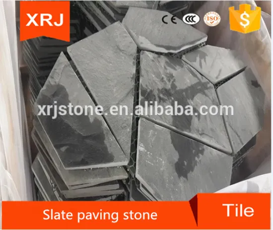 Cheap patio paver stones for sale with black slate tile