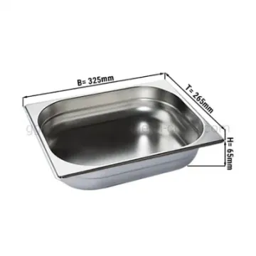 Stainless Steel Container Food Display Tray Food Service Equipment for Restaurant