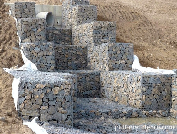 caixa de gabion para uso