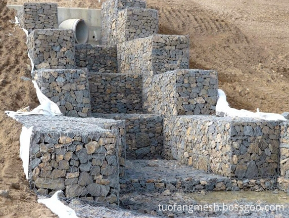 gabion box for use