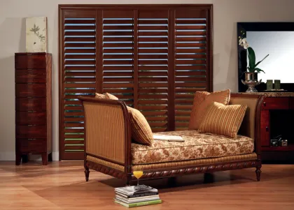 Cheap Brown Louvre Windows