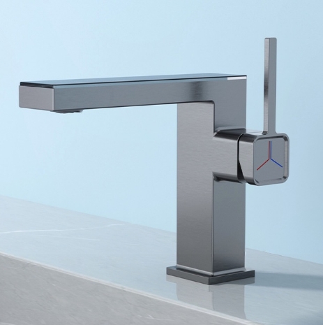 High quality bathroom with digital display basin faucet