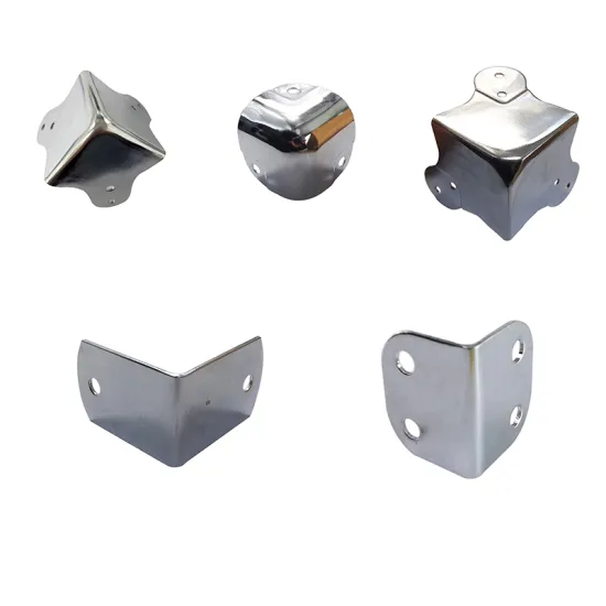 Flight Portable Case Accessories: Metal Bracket Corner Right Angle Protector