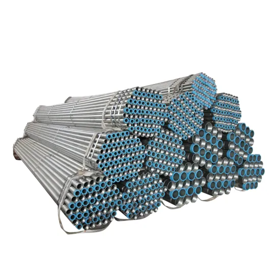 GalvaTubes: 88mm Galvanized Round Steel Pipe with Thread